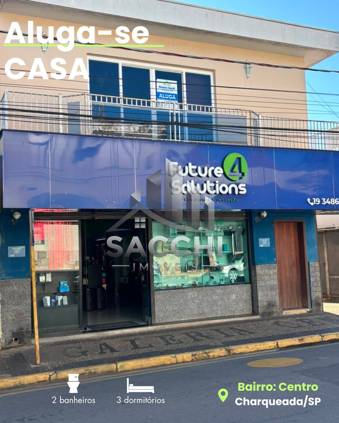 Casa 3 Dormitórios No Centro - 1