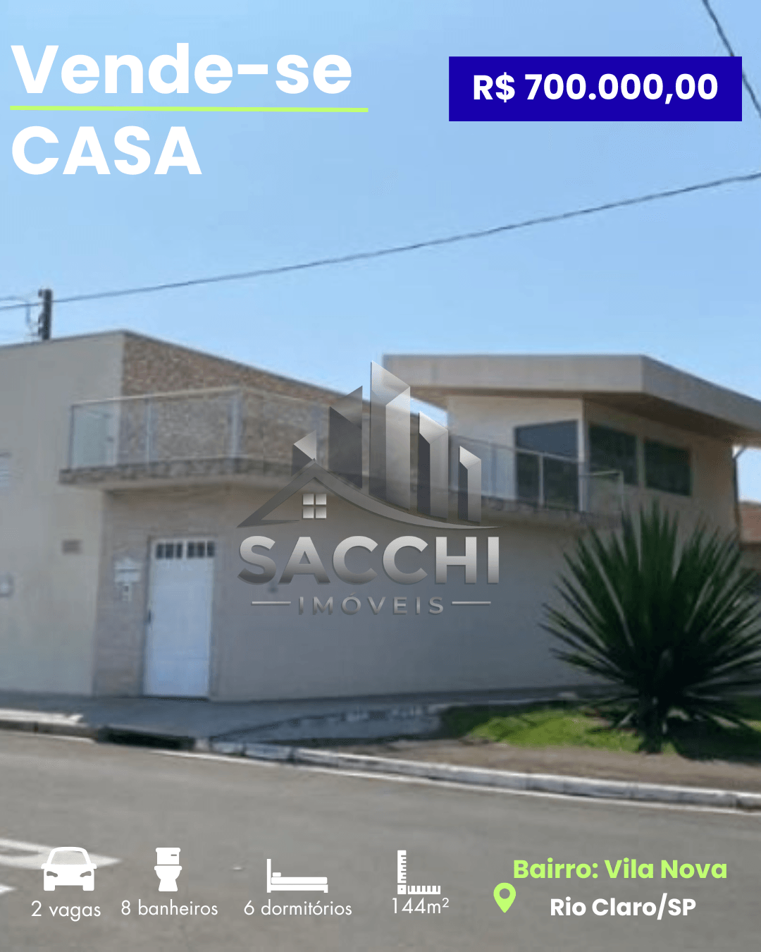 Casa 6 Suítes Vila Nova - 1